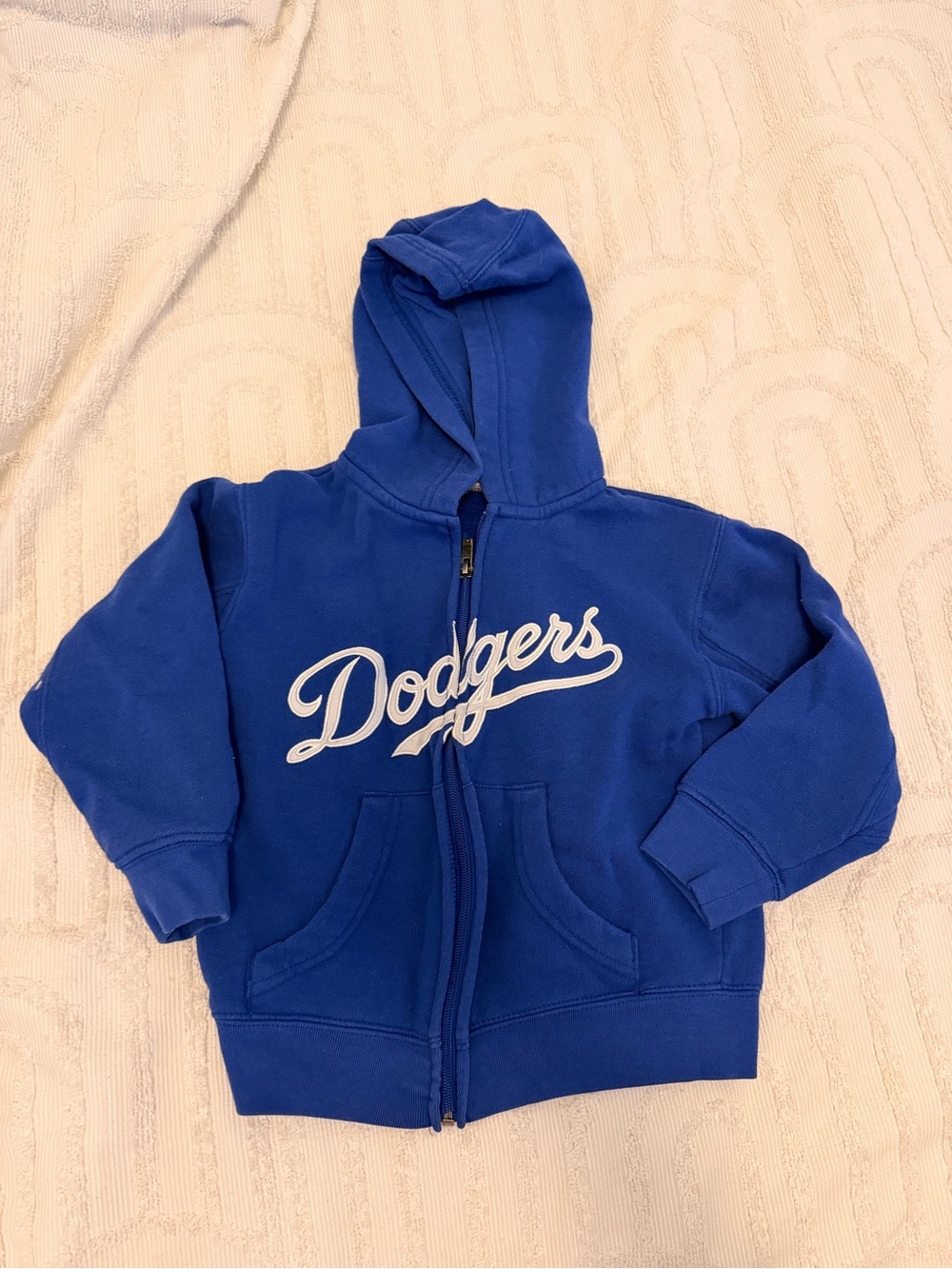Los Angeles Dodgers Kids Blue Zip Hoodie
